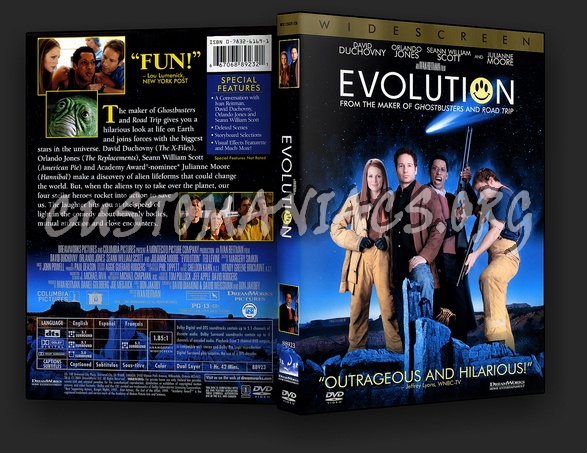 Evolution dvd cover