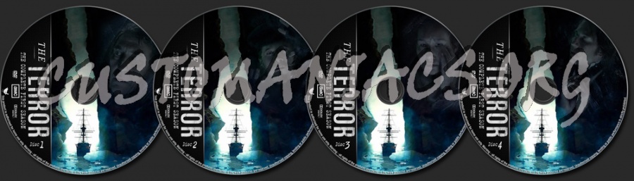 The Terror Season 1 dvd label