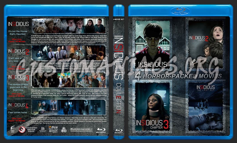 Insidious Collection blu-ray cover