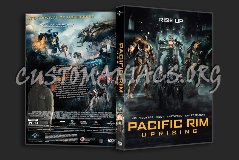 Pacific Rim: Uprising dvd cover