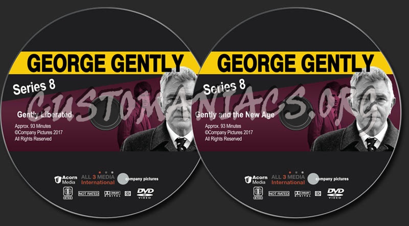 George Gently - Series 8 dvd label