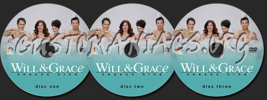 Will & Grace - Season 9 dvd label