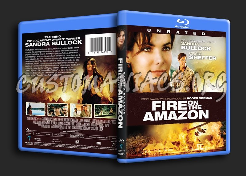 Fire on the Amazon blu-ray cover