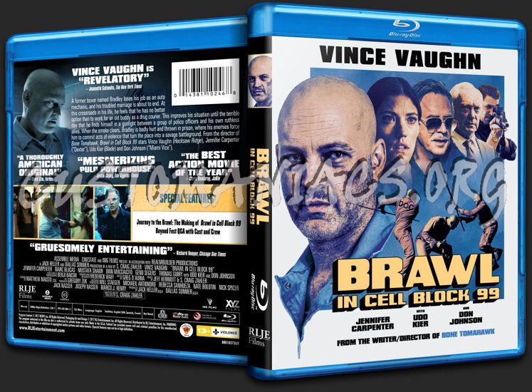 Brawl in Cell Block 99 blu-ray cover