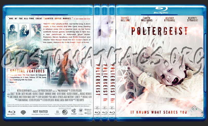 Poltergeist Trilogy blu-ray cover