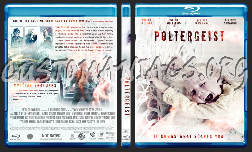 Poltergeist Trilogy blu-ray cover