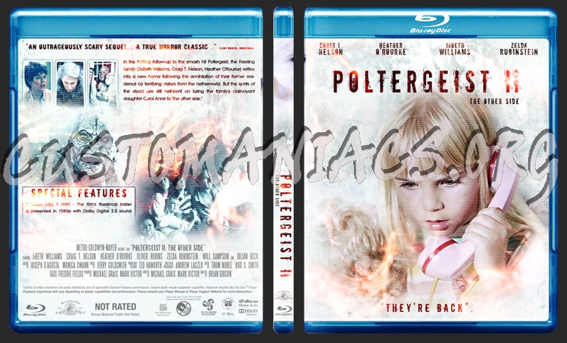 Poltergeist Trilogy blu-ray cover