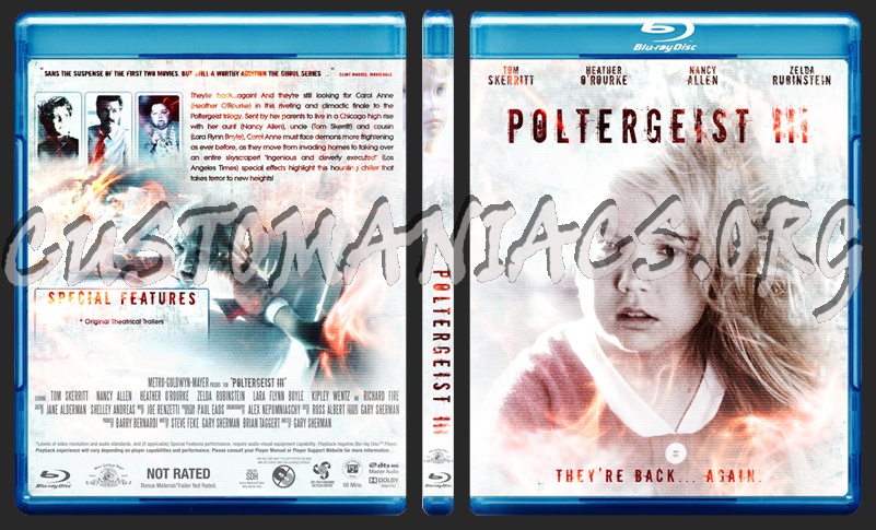 Poltergeist Trilogy blu-ray cover