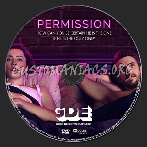 Permission (2018) dvd label