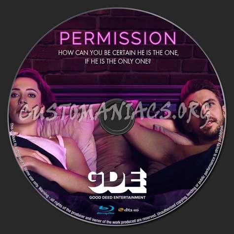 Permission (2018) blu-ray label