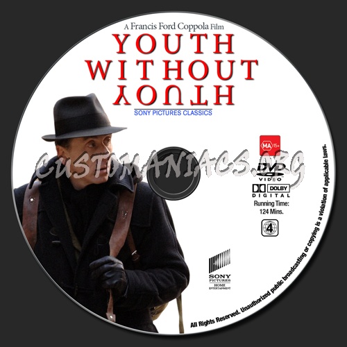 Youth Without Youth dvd label