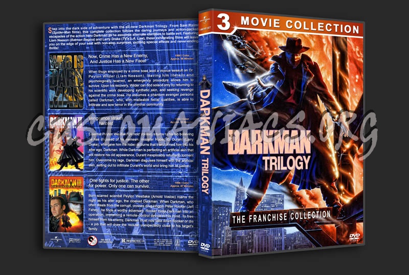 Darkman Trilogy: The Franchise Collection dvd cover