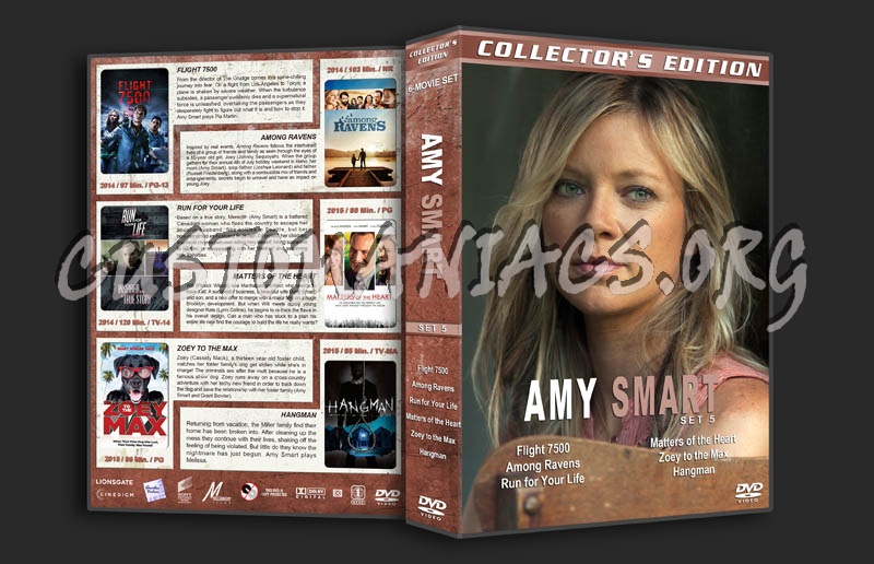 Amy Smart - Set 5 dvd cover