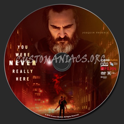 You Were Never Really Here dvd label