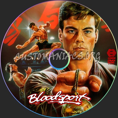 Bloodsport dvd label