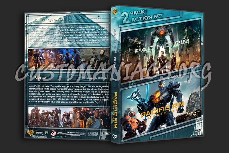 Pacific Rim Double Feature dvd cover