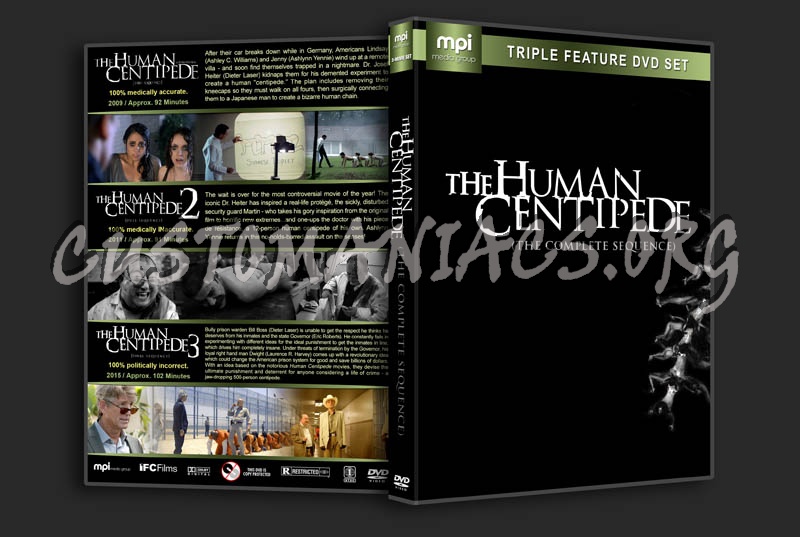 The Human Centipede: The Complete Sequence dvd cover