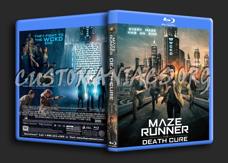 Maze Runner: The Death Cure dvd cover