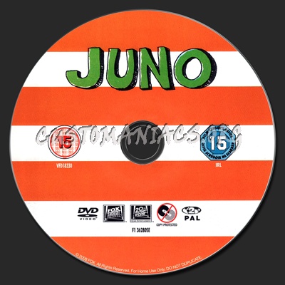 Juno dvd label