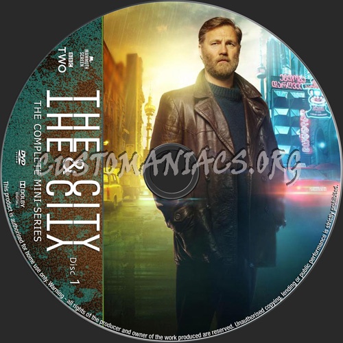 The City & The City Mini-Series dvd label