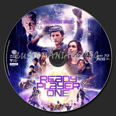 Ready Player One blu-ray label