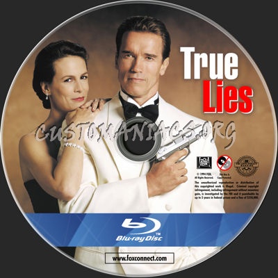 True Lies blu-ray label