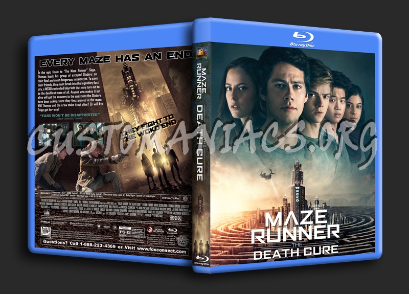 Maze Runner: The Death Cure dvd cover