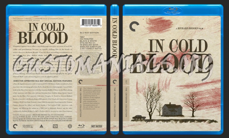 781 - In Cold Blood blu-ray cover