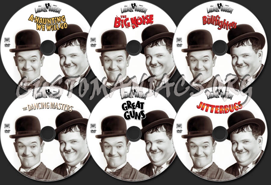 Laurel & Hardy: The Essential Collection dvd label