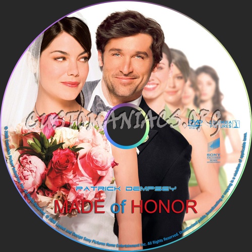 Made of Honor dvd label