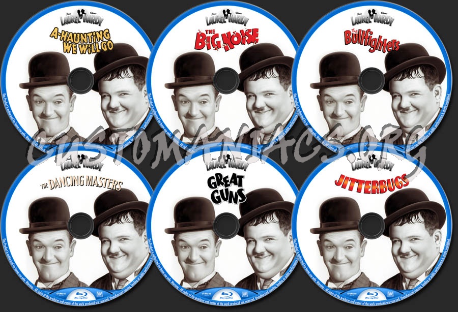 Laurel & Hardy: The Essential Collection blu-ray label
