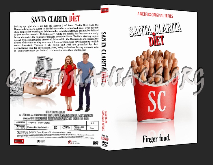 Santa Clarita Diet - Season 2 dvd cover