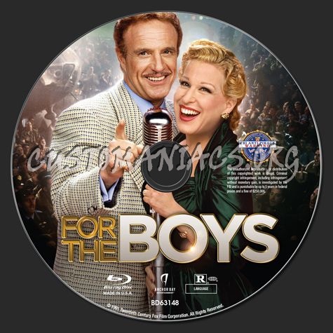 For the Boys blu-ray label