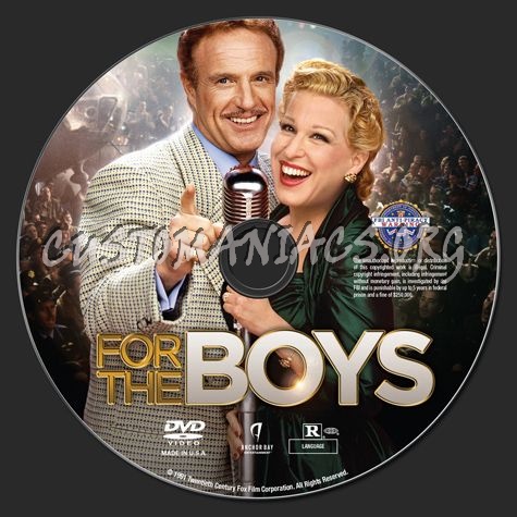 For the Boys dvd label