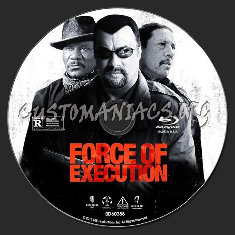 Force of Execution blu-ray label