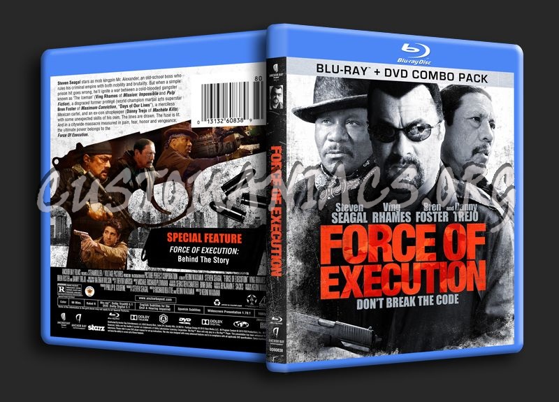 Force of Execution blu-ray cover