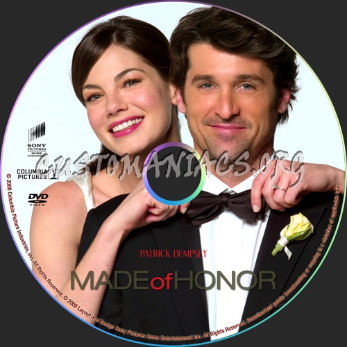 Made of Honor dvd label