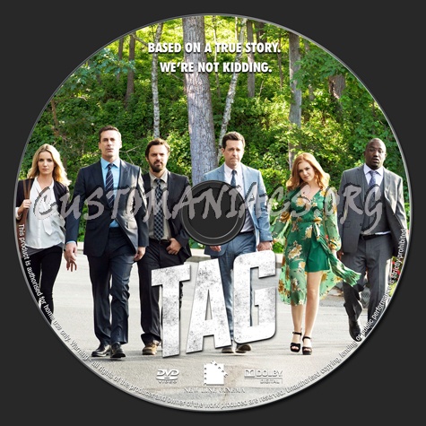 Tag (2018) dvd label