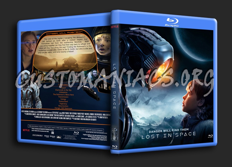 Lost In Space blu-ray cover