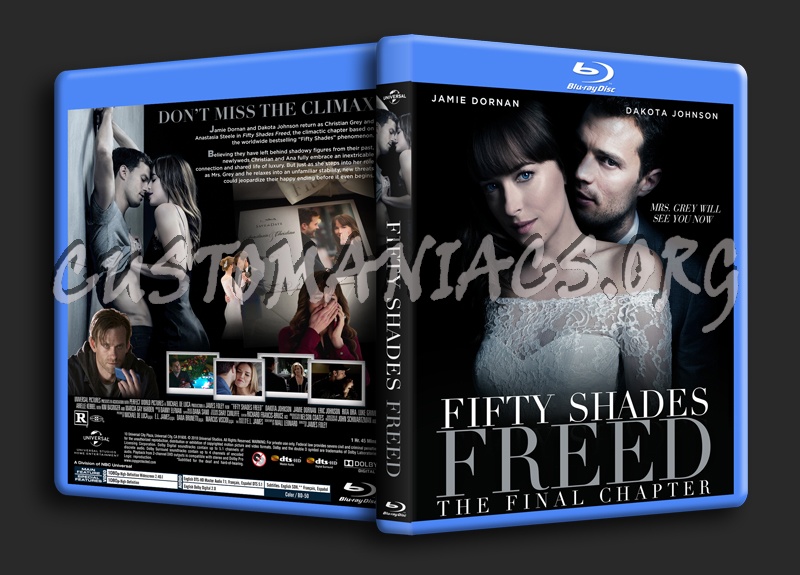Fifty Shades Freed dvd cover