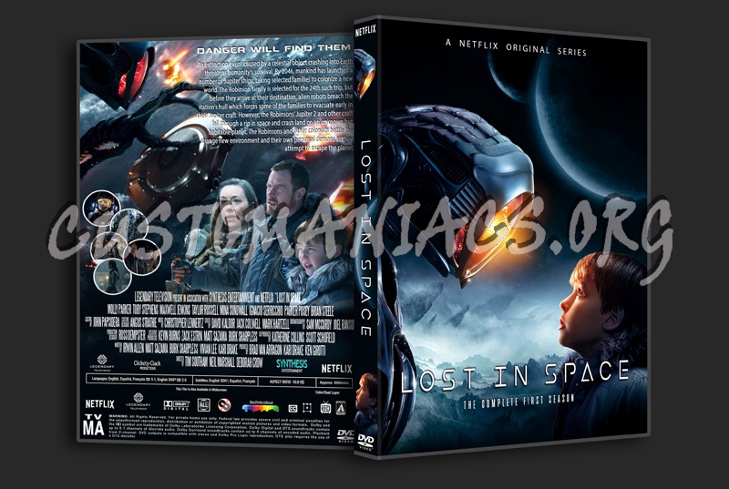 Lost In Space Season 1 dvd cover