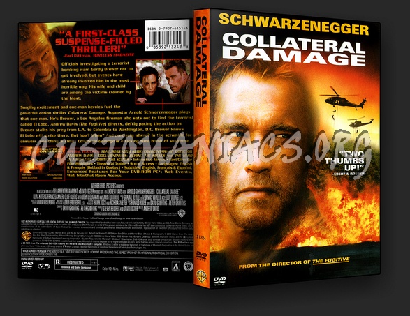 Collateral Damage dvd cover