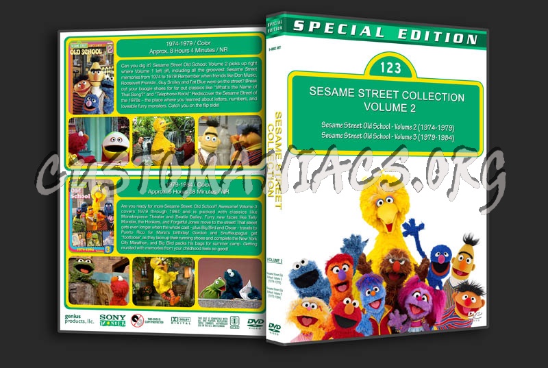 Sesame Street Collection - Volume 2 dvd cover