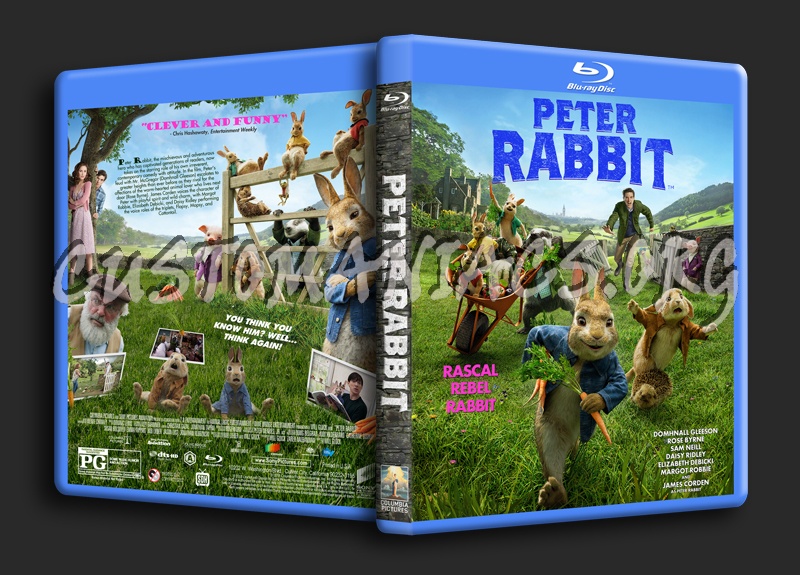 Peter Rabbit (2018) dvd cover