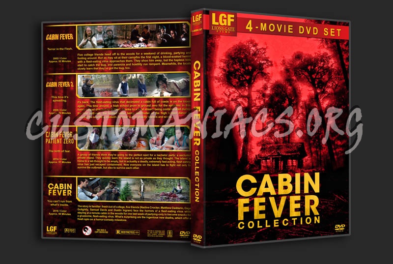 Cabin Fever Collection dvd cover