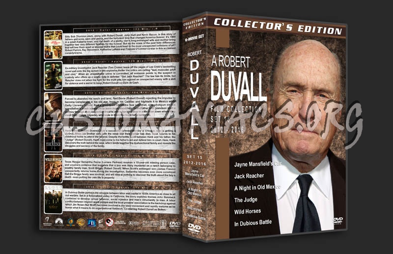 Robert Duvall Film Collection - Set 15 (2012-2016) dvd cover