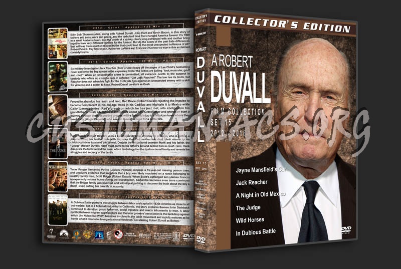 Robert Duvall Film Collection - Set 15 (2012-2016) dvd cover