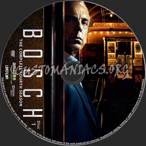 Bosch Season 4 dvd label