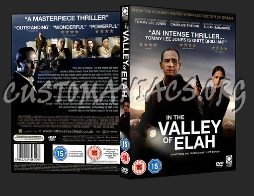 In The Valley of Elah dvd cover