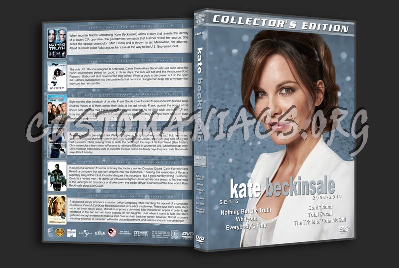 Kate Beckinsale Film Collection - Set 5 (2008-2013) dvd cover